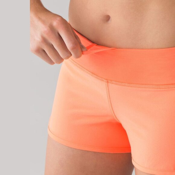 Lululemon Speed Short Filtered Orange - Picture 7 of 9